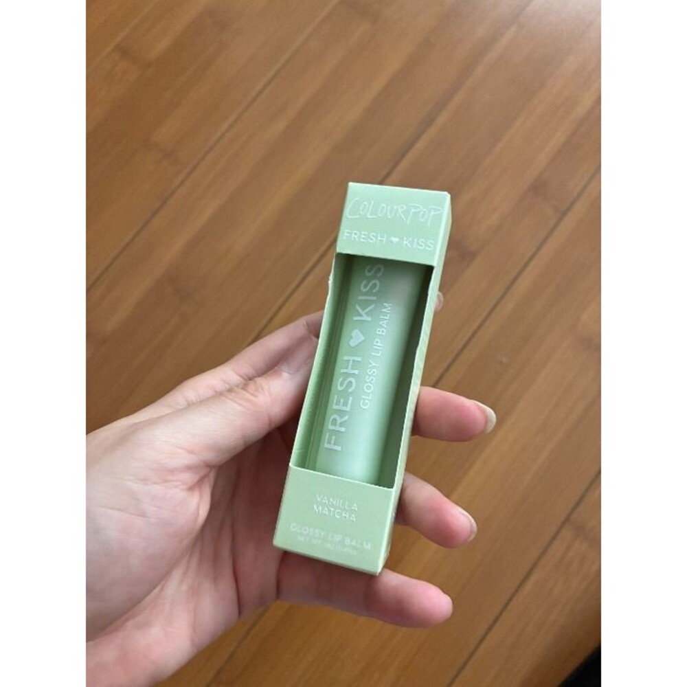 Colour Pop Fresh Kiss Lip Balm Matcha Vanilla New